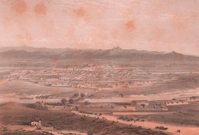Fugleperspektiv av Alessandria, Piemonte av William M. Timlin