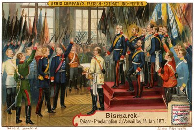 Bismarck i Versailles av Unbekannt