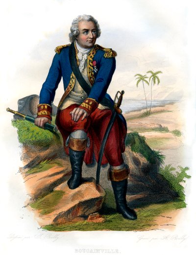 Bougainville av Unbekannter Künstler