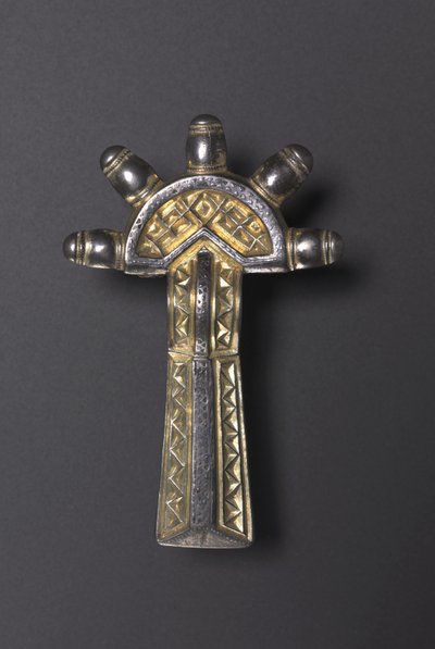 Bow Fibula, Alemannic, 550-550 av Unbekannt