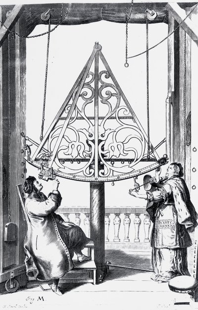 Messingsekstant, c 1658-1673 av Unbekannt