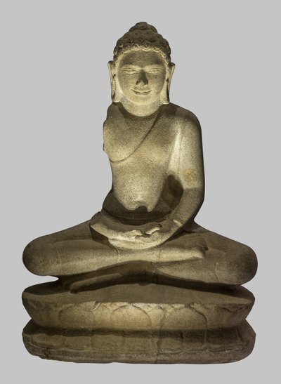 Buddha gjør gesten av meditasjon av Unbekannt