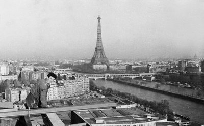 Bygningen av «Maison De La Radio» i Paris, 11. januar av Unbekannt