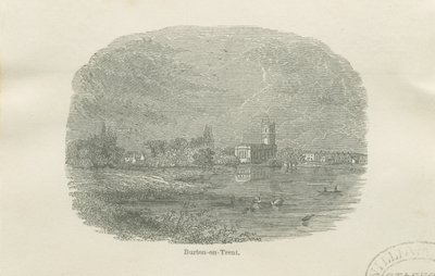 Burton-upon-Trent - Old Church: vignettert tresnitt, og [?1800-tallet] av Unbekannt