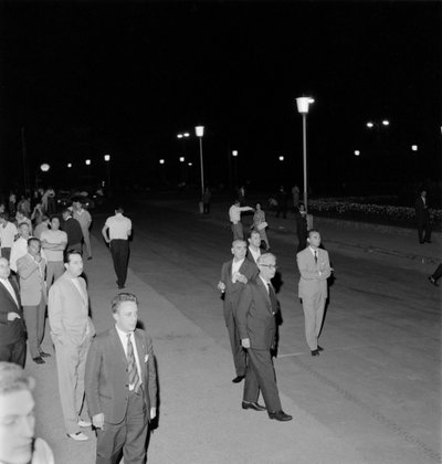 KASINOARBEIDERE I STRIKE - VENICE - 1961 av Unbekannt