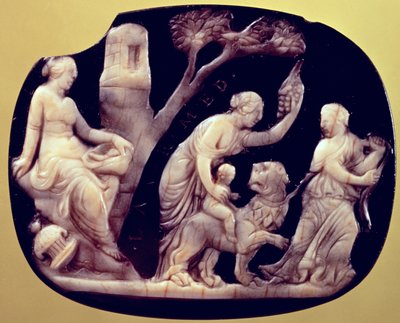 Kameo fra Dionysos barndom av Unbekannt