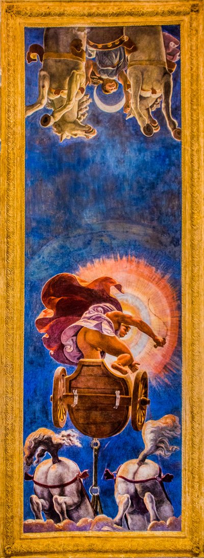 Takmaleri av kammeret til solen og månen, Francesco Primaticcio av Unbekannter Künstler