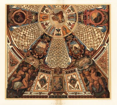 Takmaleri i Uffizi-galleriet, Firenze av Unbekannter Künstler