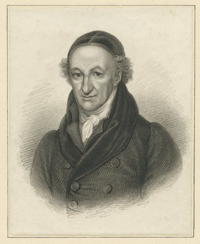 Christoph Martin Wieland, ca. 1805 (gravering) av Unbekannt