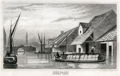 City Basin, Regent's Canal av Unbekannt