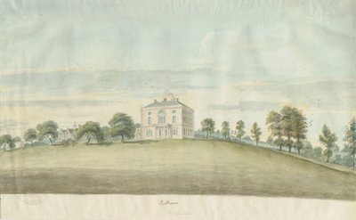 Colton - Bellamore House: akvarellmaling, og [c 1800] av Unbekannt