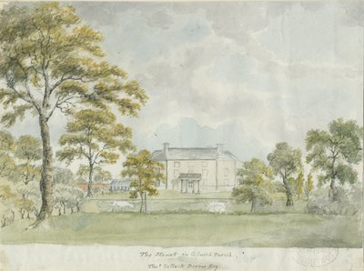 Colwich - The Mount: akvarellmaleri, nd [slutt på 1700-tallet] av Unbekannt