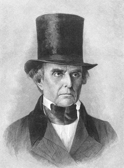 Daniel Webster , amerikansk politiker (s/hvitt bilde) av Unbekannt