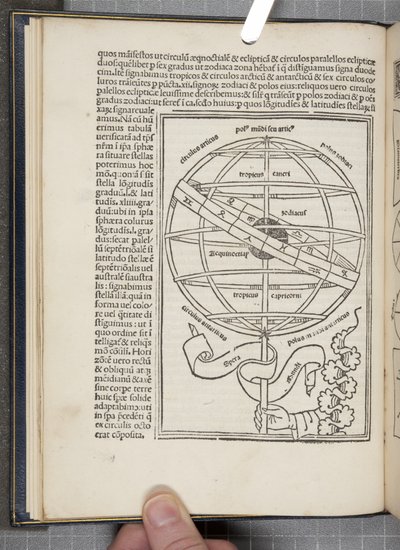 The Sphere of the World av Joannes de Sacro Bosco (fl.1230) av Unbekannt