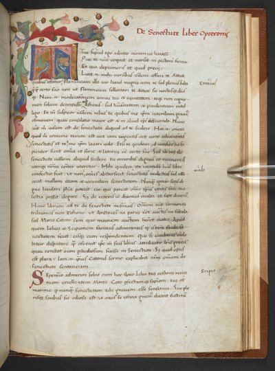 On alderdom av Marcus Tullius Cicero av Unbekannter Künstler