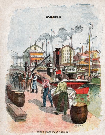 Havne i La Villette. Havne i La Villette. av Nicolas Liez