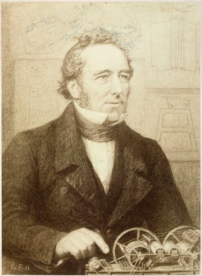 Edward Cowper, britisk oppfinner, ca 1830 av Unbekannt