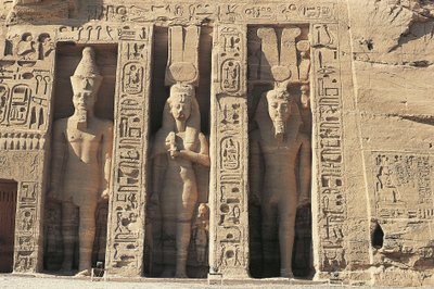 Egypt. Nubiske monumenter ved Abu Simbel (UNESCOs verdensarvliste av William M. Timlin