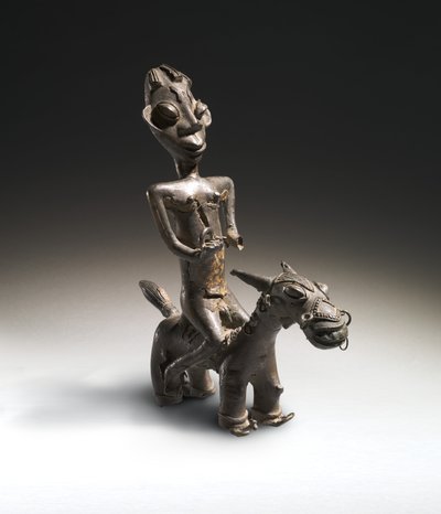 Rytterfigur, muligens 1700-tallet av Unbekannt
