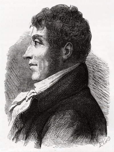Étienne Gaspard Robert. av Unbekannter Künstler
