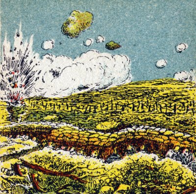 Første verdenskrig 1914-1918: Slaget ved Verdun 21. februar av Unbekannt