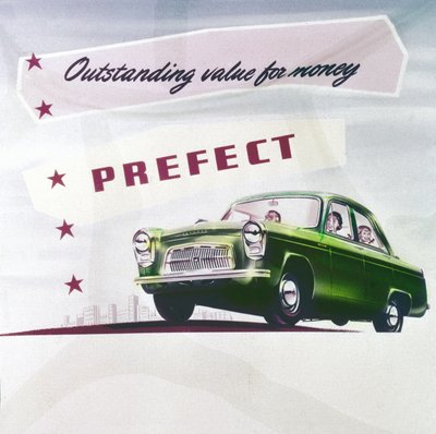 Ford Prefect, ca 1950-1960-tallet av Unbekannt