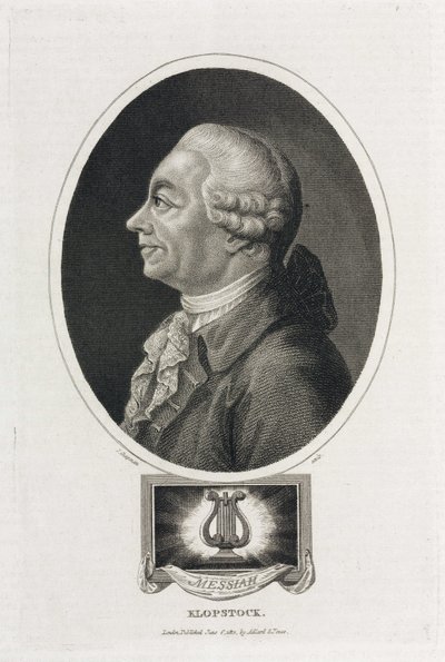 Friedrich Gottlieb Klopstock , tysk poet av Unbekannt