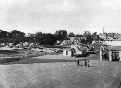 Generell utsikt over Jaipur Observatory, India av Unbekannt