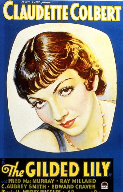 Gilded Lily fra WesleyRuggles med Claudette Colbert 1935 av Unbekannt