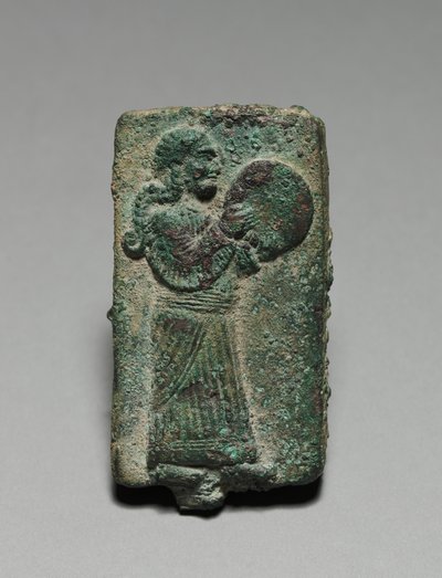 Håndtrommeslager, 900-700 f.Kr av Unbekannt
