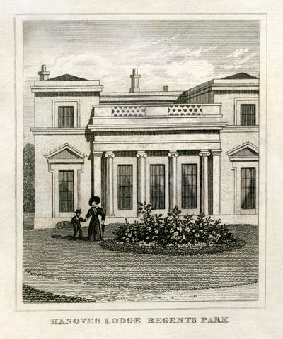 Hanover Lodge, Regent's Park av Unbekannt