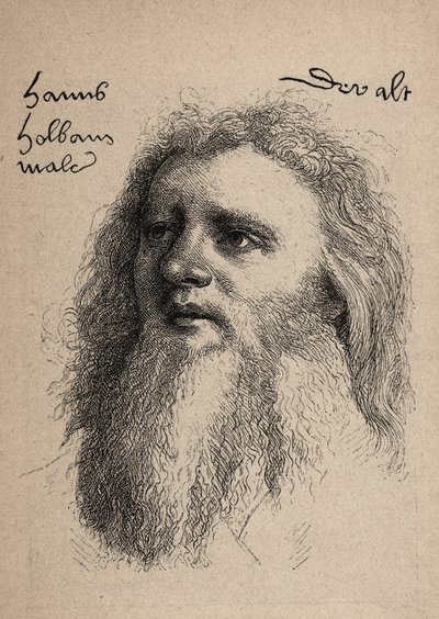 Hans Holbein den eldre 1460-1524 - Selvportrett - Hans Holbein den eldre - Selvportrett. av Unbekannt