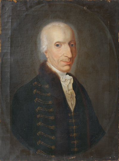 portrett av en gentleman av Unbekannter Künstler