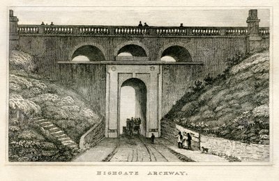 Highgate Archway av Unbekannt