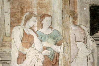 Hill Hall, Cupid og Psyche veggmaleri av Unbekannter Künstler
