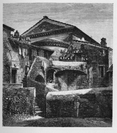 Historien om det gamle Roma. Roma-graveringer fra 1872 av Unbekannt