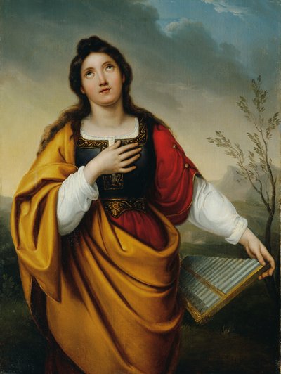 St. Cecilia av Unbekannter Künstler