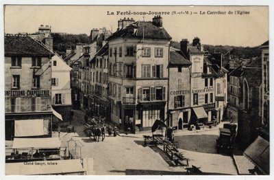 Ile de France, Seine et Marne (77), Ferte-sous-Jouarre (Ferte-sous-Jouarre): Kirkens veiskille - Postkort sent på 1800-tallet - begynnelsen av det 20. århundre av Unknown