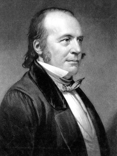 Jean Louis Rodolphe Agassiz 1807–1873, sveitsisk-amerikansk zoolog og geolog av Unbekannter Künstler