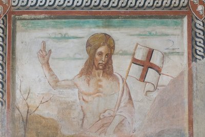 Jesus frelseren av Unbekannter Künstler