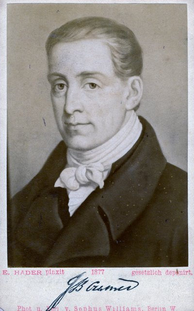 Johann Baptist Cramer av Unbekannt