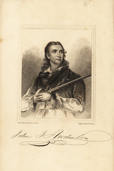 John James Audubon , amerikansk ornitolog, naturforsker og maler av Unbekannt