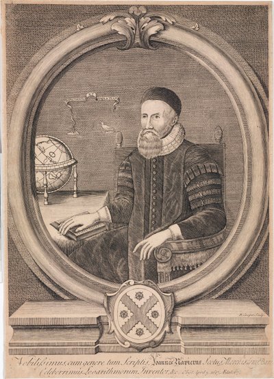 John Napier , skotsk matematiker, ca 1600 av Unbekannt
