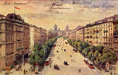 Kärntner Ring, Wien, Østerrike av Unbekannter Künstler