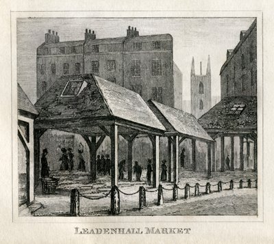Leadenhall Market av Unbekannt