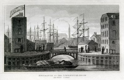 Limehouse Dock av Unbekannt
