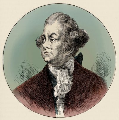 Lord Frederick North - portrett av Unbekannter Künstler