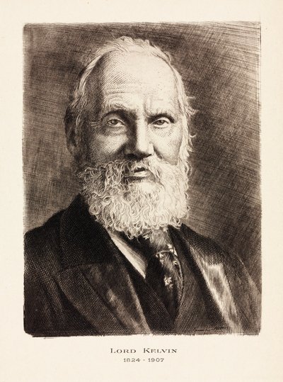 Lord Kelvin , skotsk ingeniør, matematiker og fysiker, ca 1900 av Unbekannt