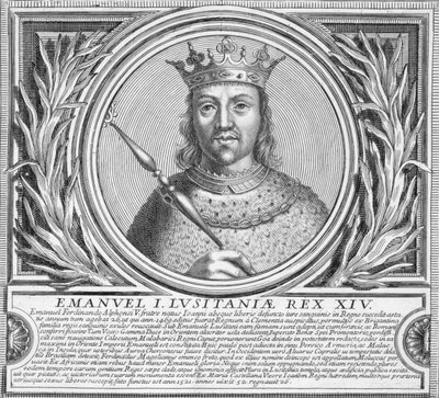 Manuel I av Portugal (litho) av Unbekannt