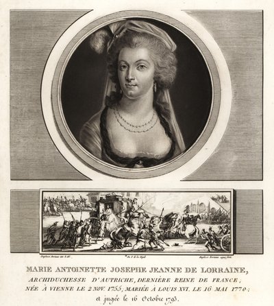 Marie Antoinette, siste dronning av Frankrike av Unbekannt